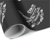 Vliegtuig Theodore Roosevelt Wrappingpaper Cadeaupapier (Rol Hoek)