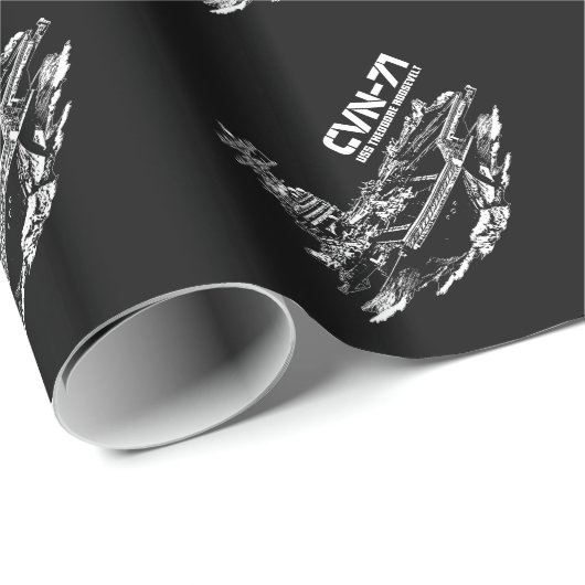 Vliegtuig Theodore Roosevelt Wrappingpaper Cadeaupapier (Rol Hoek)