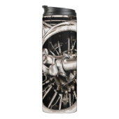  vliegtuig thermosbeker (Geroteerd rechts)