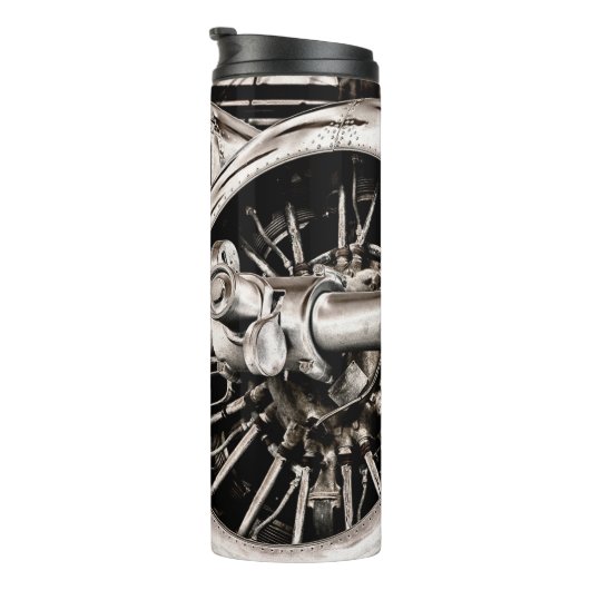 vliegtuig thermosbeker (Geroteerd rechts)