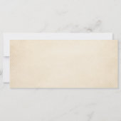 Vliegtuig Ticket Birthday Uitnodiging voor een mei (Achterkant)