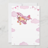 vliegtuig tijd capsule Note Kaart (Achterkant)