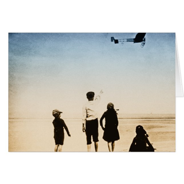  vliegtuig tijdens de vlucht (Voorkant Horizontaal)