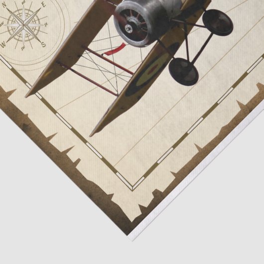 vliegtuig tissuepapier (Detail)