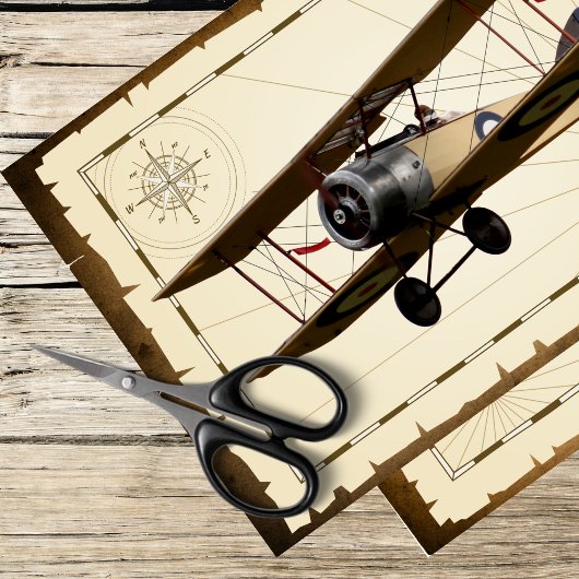  vliegtuig tissuepapier