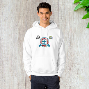 Vliegtuig Toerisme Avonturen Logo Aviation Hoodie