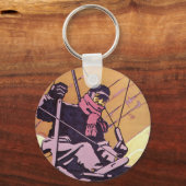 Vliegtuig  transport Hang glider Sleutelhanger (Voorkant)