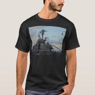 Vliegtuig transporteur in New York T-shirt