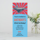 Vliegtuig transporteur kaart (Staand voorkant)