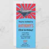 Vliegtuig transporteur kaart (Voorkant)