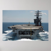 Vliegtuig transporteur poster (Voorkant)