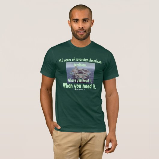 Vliegtuig transporteur t-shirt (Voorkant volledig)