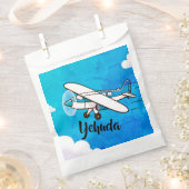 Vliegtuig upsherin bedankzakje (Geknipt)