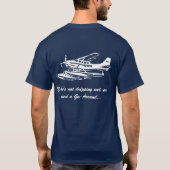 Vliegtuig van Cessna 206 T-shirt (Achterkant)