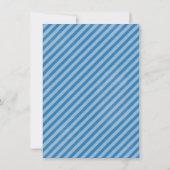 Vliegtuig van Cute Boy 1st Birthday Party Kaart (Achterkant)