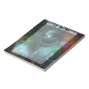 Vliegtuig Van De Corbius Fractal Kunst Notitieblok