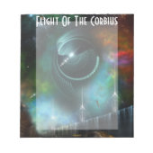 Vliegtuig Van De Corbius Fractal Kunst Notitieblok (Voorkant)