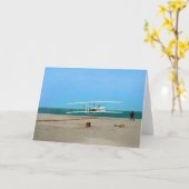  vliegtuig van de eerste vliegende vleugelvleugelv kaart (Gele Bloem)