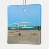  vliegtuig van de eerste vliegende vleugelvleugelv keramisch ornament (Links)