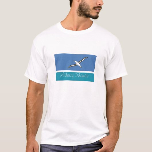 Vliegtuig van de Midway Islands T-shirt (Voorkant)