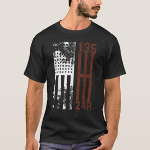 Vliegtuig van de Verenigde Staten - Verschuiving 4 T-shirt