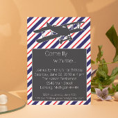 Vliegtuig van Navy en Red  Kaart