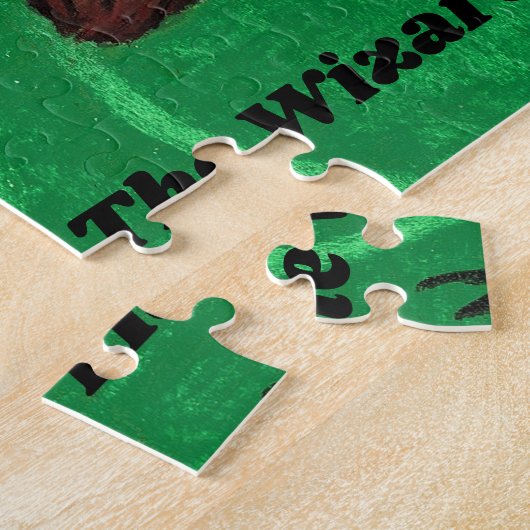 VLIEGTUIG VAN OZ WICKED WITCH LEGPUZZEL (Zijkant)