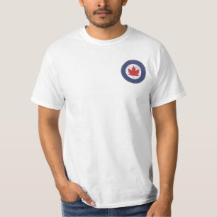 VLIEGTUIG VAN ROYAL CANADIAN AIR FORCE MARKERINGEN T-SHIRT