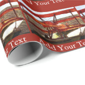  vliegtuig van Shirley Taylor Cadeaupapier (Rol Hoek)