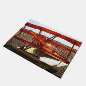  vliegtuig van Shirley Taylor Deurmat (Schuin)