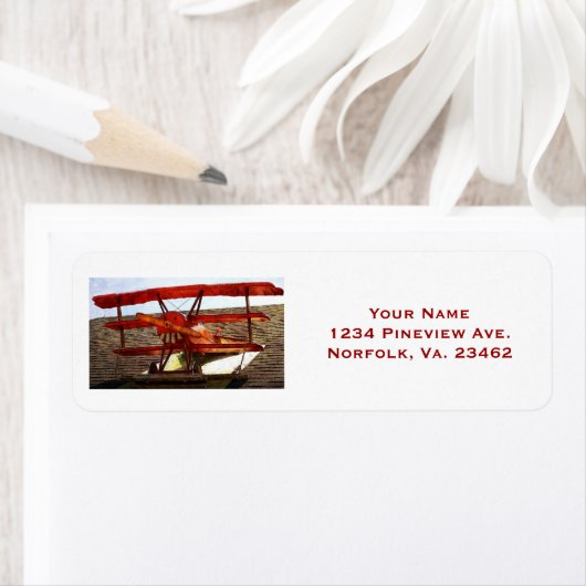  vliegtuig van Shirley Taylor Etiket (Insitu)