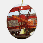 vliegtuig van Shirley Taylor Keramisch Ornament (Links)