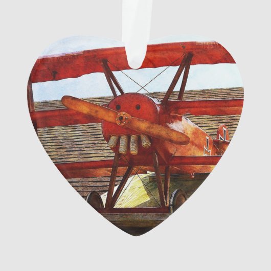  vliegtuig van Shirley Taylor Ornament (achterkant)
