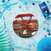  vliegtuig van Shirley Taylor Papieren Bordje (Feest)