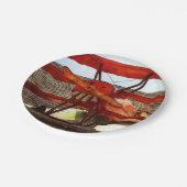  vliegtuig van Shirley Taylor Papieren Bordje (Gekanteld)