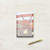  vliegtuig van Shirley Taylor Post-it® Notes (Op bureau)