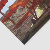  vliegtuig van Shirley Taylor Tissuepapier (Detail)