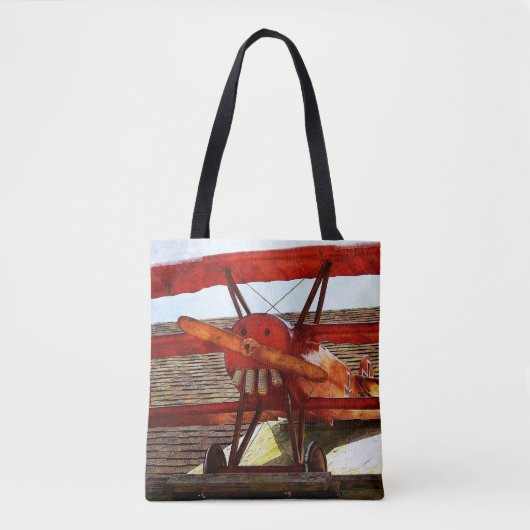 vliegtuig van Shirley Taylor Tote Bag (Voorkant)