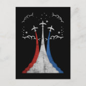  vliegtuig Verenigde Staten op 4 juli Amerikaanse Briefkaart (Voorkant)