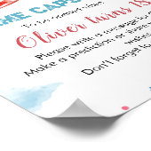 Vliegtuig Verjaardag Tijd Capsule Poster (Hoek)