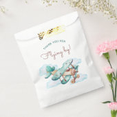  Vliegtuig Verjaardagsfeestje Bedankzakje (Gezegeld)