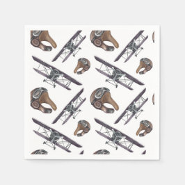  Vliegtuig Verjaardagsfeestje Servet