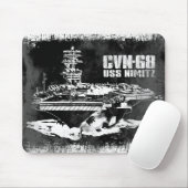 Vliegtuig vervoerder Nimitz Mousepad Muismat (Met muis)