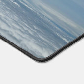 Vliegtuig vleugelt door het raam Sky Uitzicht wolk Bureaumat (Hoek)