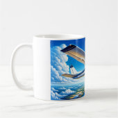 Vliegtuig vliegen, Cessna 152 Coffee Mok (Links)
