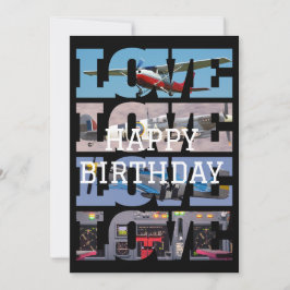 Vliegtuig Vliegen, Fotocollage, Luchtvaart, Cool Kaart