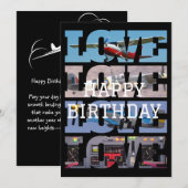 Vliegtuig Vliegen, Fotocollage, Luchtvaart, Cool Kaart (Voorkant / Achterkant)