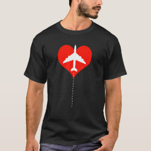 Vliegtuig Vliegtuig Vliegen Piloot Luchtvaart Vlie T-shirt