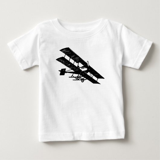 Vliegtuig Vliegtuig Vliegmachine Baby Romper (Voorkant)