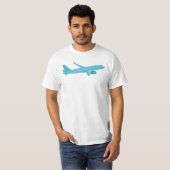 Vliegtuig, vliegtuig, vliegtuig, a320, luchtbus t-shirt (Voorkant volledig)